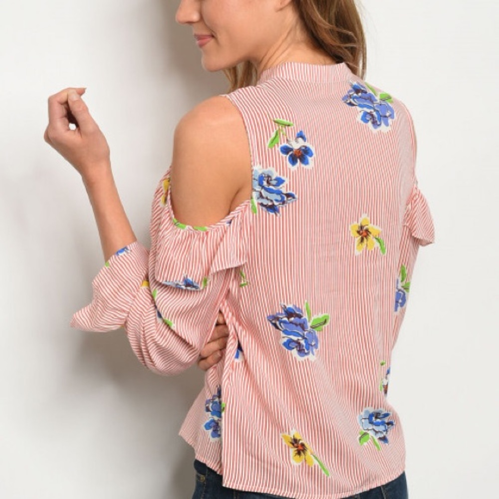 Stripes & flower - Picture 2 of 2